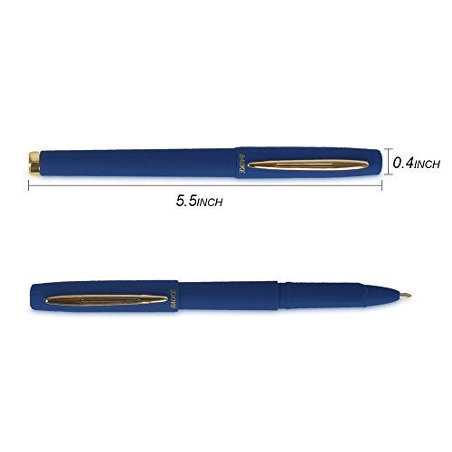 Baoke Gel Ink Roller Ball Pen, Fine Point, 0.7mm, 12 count (PC1838)(Blue) - Image 3