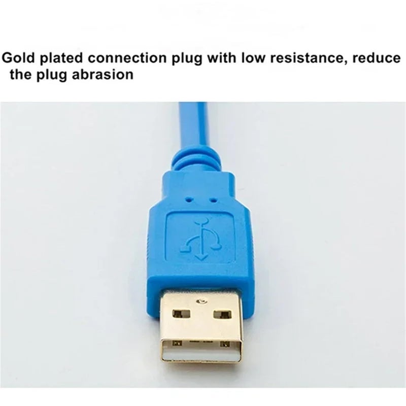 Gold Plated USB to RS232 Adapter EC Series Programming Cable Data Download Line - Image 4