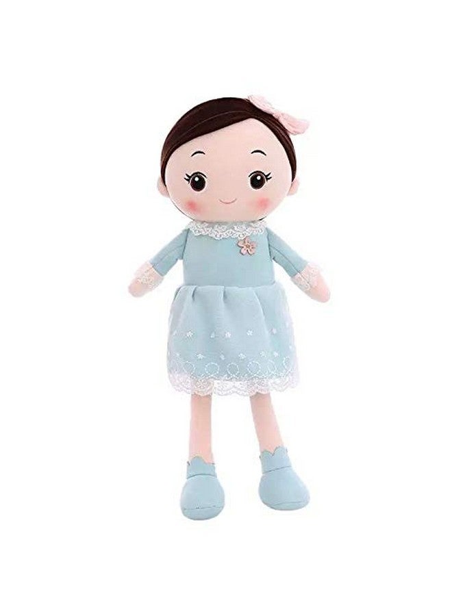 سكوبا دمية فتاة محشوة فائقة النعومة بارتفاع 40 سم - لعبة قطيفة ناعمة قابلة للغسل من البوليستر - تساعد على تعلم لعب الأدوار - آمنة بنسبة 100% للأطفال (سيتم إرسال لون عشوائي) - Image 5