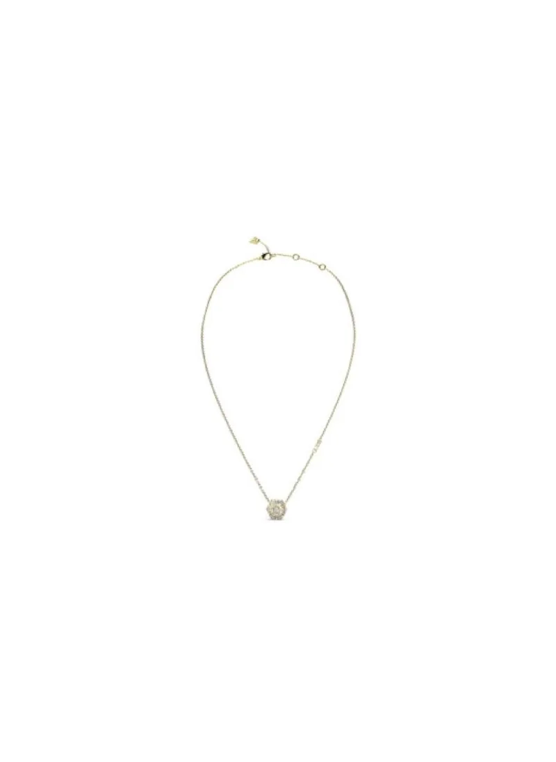 جس Crystal  Detail Long Necklace