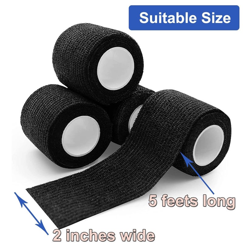 SHIELD PLUS Tattoo Aftercare Healing Wrap - Second Skin Waterproof & Breathable Film | Anti-Bacterial Barrier for New Tattoos (Black) (1pcs) - Image 2