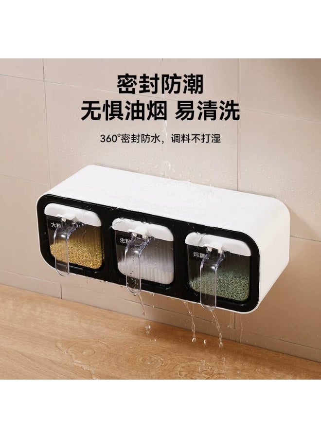 طقم توابل عملي وأنيق لتنظيم وحفظ التوابل بطريقة مرتبة وسهلة الاستخدام. - Image 1