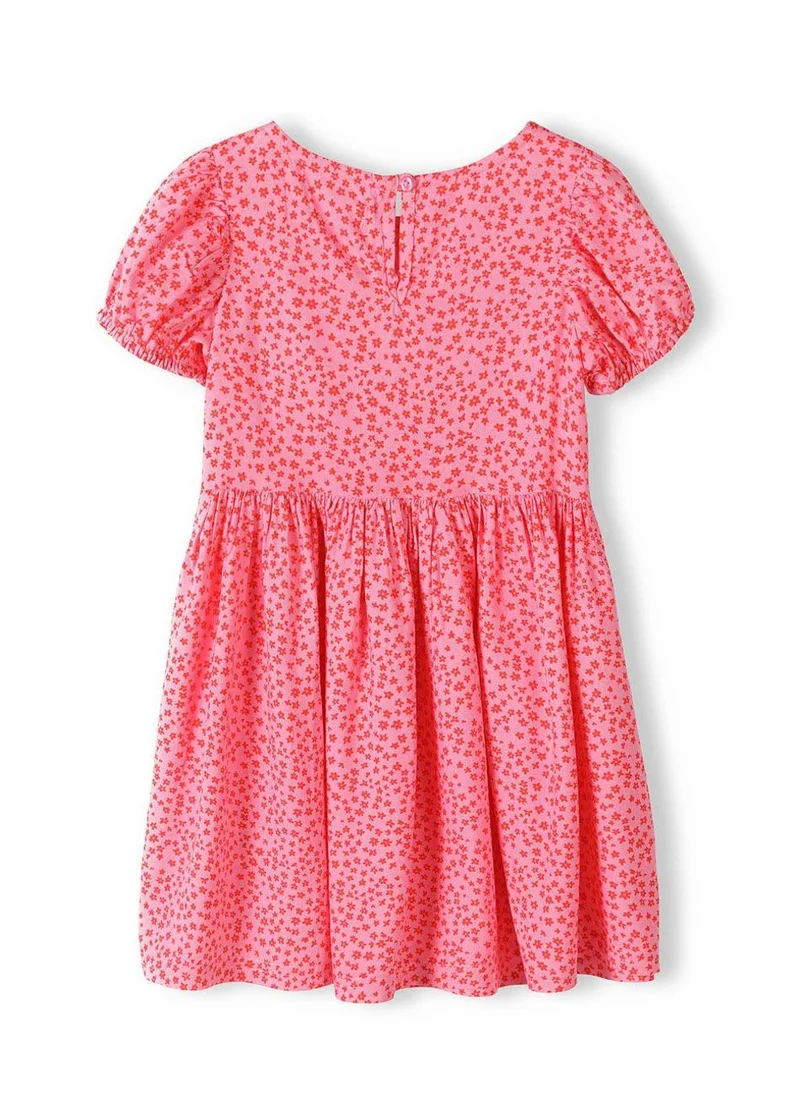 MINOTI Printed Pink Dress