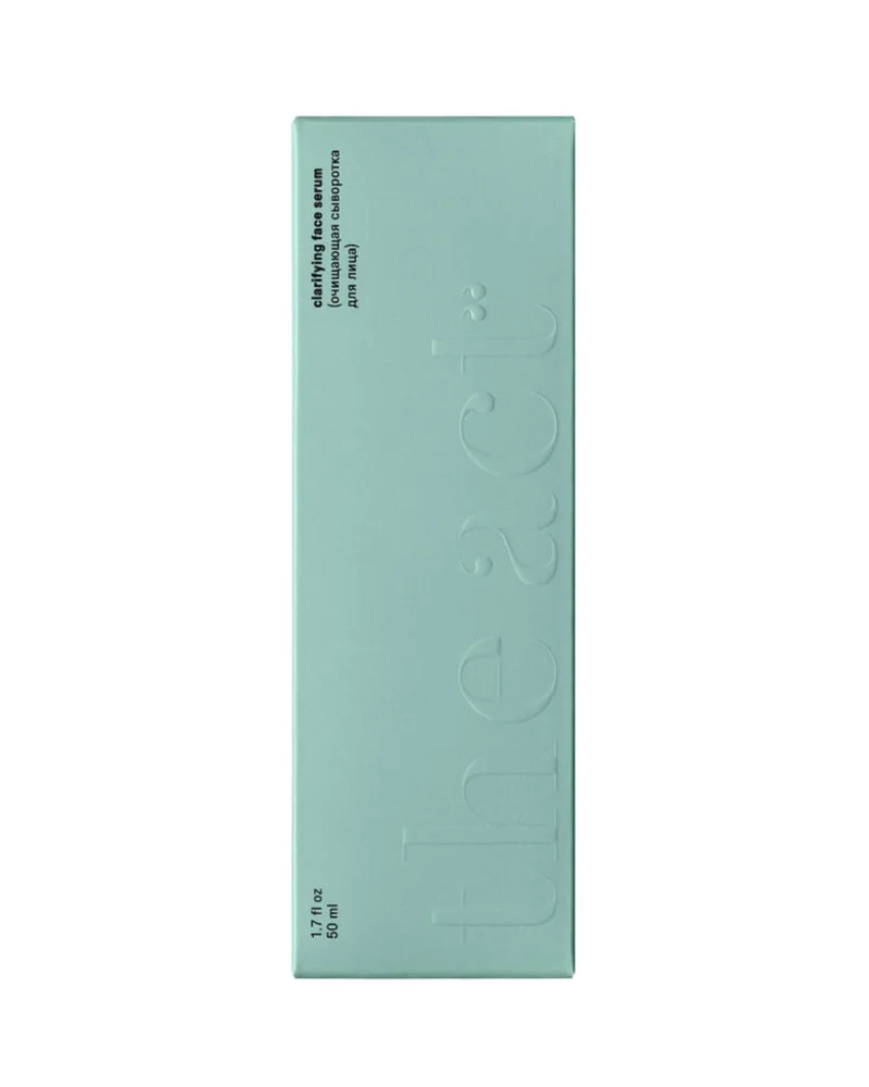 The Act Clarifying face serum