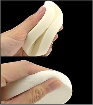 Quupy 6PCS Face Paint Sponge Set Makeup Sponge Round Sponge Puff for Liquid Foundation Creams and Powder - Image 5
