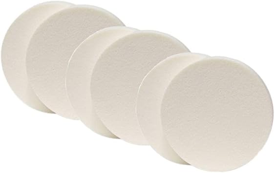 Quupy 6PCS Face Paint Sponge Set Makeup Sponge Round Sponge Puff for Liquid Foundation Creams and Powder - Image 2