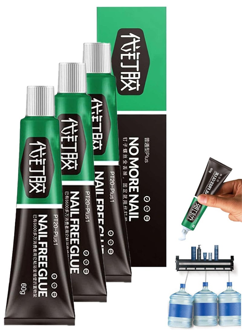 NajmStyle All-Purpose Glue, Nail-Free, Multifunctional, Quick-Drying, Waterproof, Strong Bonding for Wood, Plastic, Glass, Metal, Ceramics, Concrete - Image 1