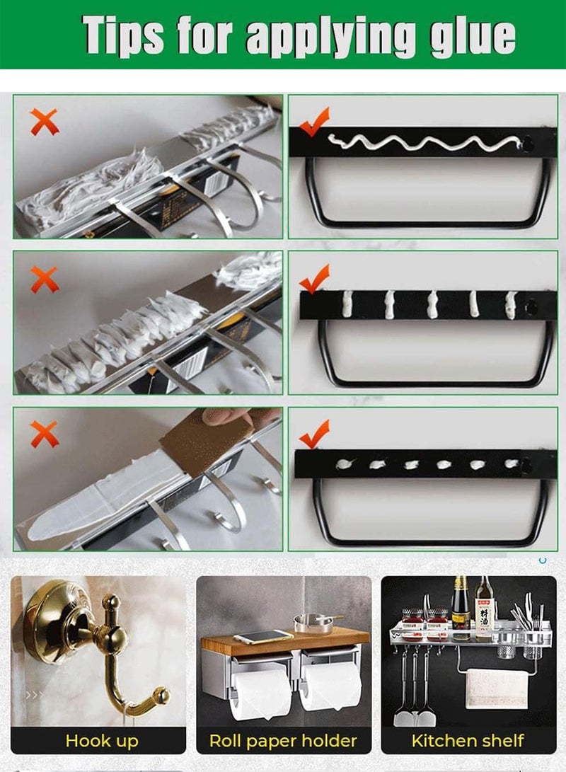 NajmStyle All-Purpose Glue, Nail-Free, Multifunctional, Quick-Drying, Waterproof, Strong Bonding for Wood, Plastic, Glass, Metal, Ceramics, Concrete - Image 2