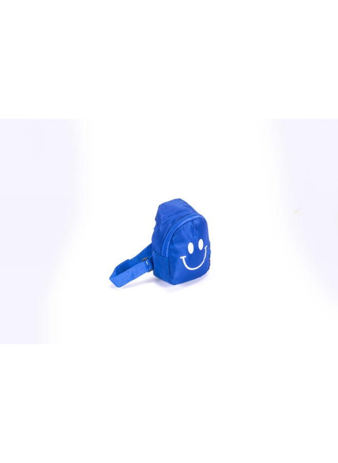 Generic Blue Smily Water Proof Shoulder Bag for Girls  - Image 2
