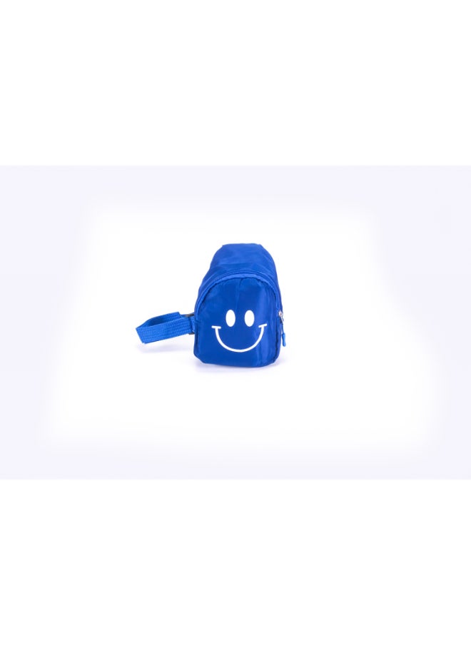 Generic Blue Smily Water Proof Shoulder Bag for Girls  - Image 1