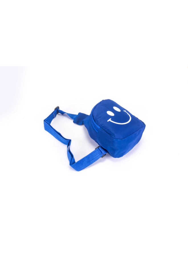 Generic Blue Smily Water Proof Shoulder Bag for Girls  - Image 4