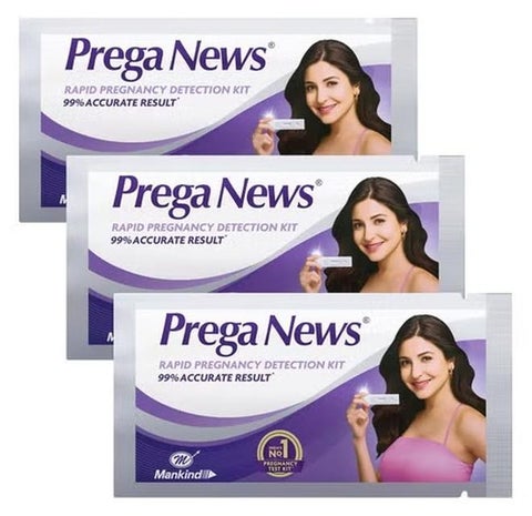 Pack of 3 One Step Urine HCG Pregnancy Test Kit