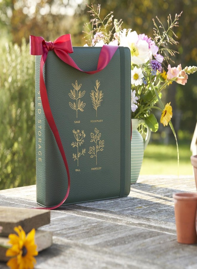 WILDGOOSE Seed Storage Organizer Binder - Seed Packet Organizer with 50 Pack Sheet Protectors that stores 200 Seed Envelopes. Seed Storage Binder delivering complete Seed Saving Kit for every Garden Lover. - Image 3