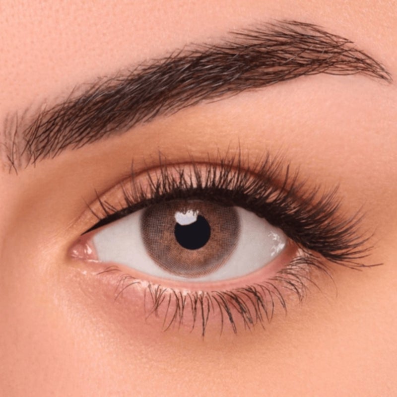 Fresh Eyes Daily Colored Contact Lenses, Light Brown Sandy