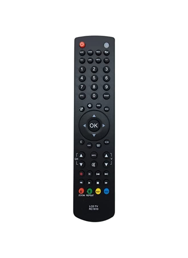 Zaboon - New RC1910 Replaced Remote Control Fit for Toshiba Sharp Celcus Polaroid Telefunken FINLUX LC22DV510K LC32D12EA 32W1337DB 40L1333DB 19DL502B 22DL502B - Image 1