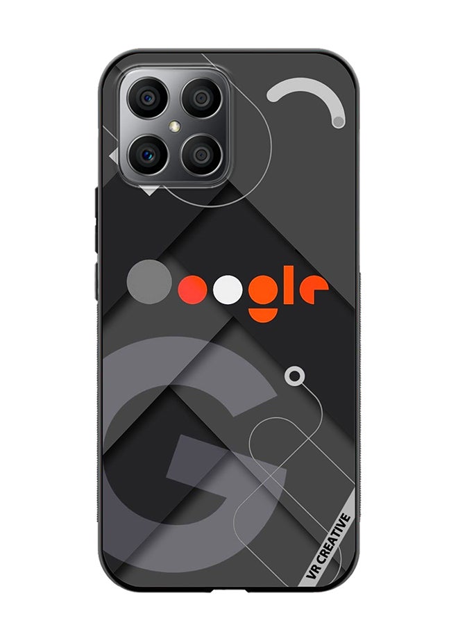 VR CREATIVE Protective Case Cover For Honor X8 Google Design Multicolour