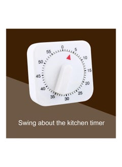 Y&D Mechanical Cooking Timer Alarm White 60x35x60millimeter  - Image 4
