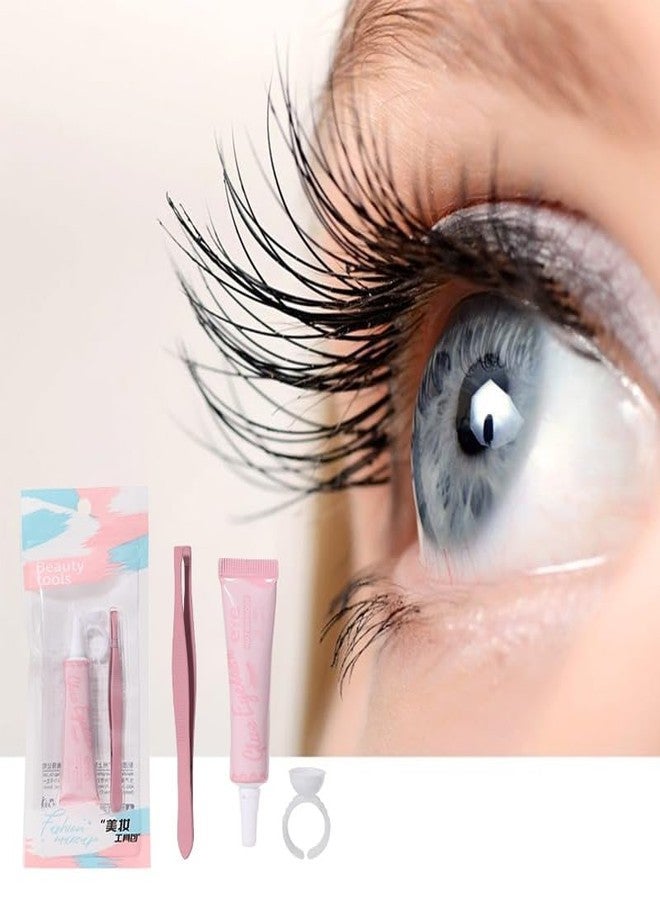 LMLTOP Russian Style False Eyelash Extension Glue, Professional Look, Black - Image 4