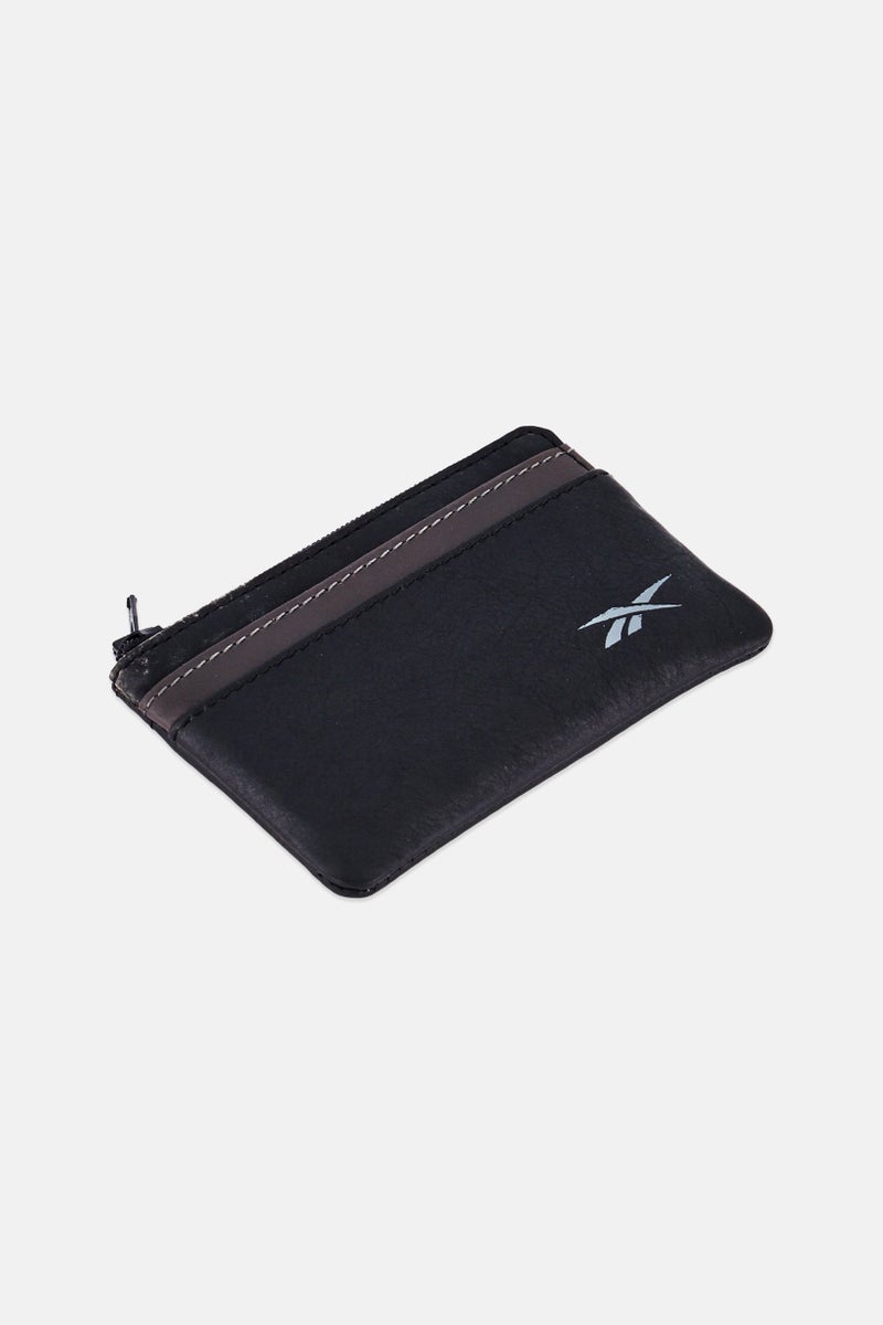 Reebok Men Brand Logo Wallet, Black - Image 3