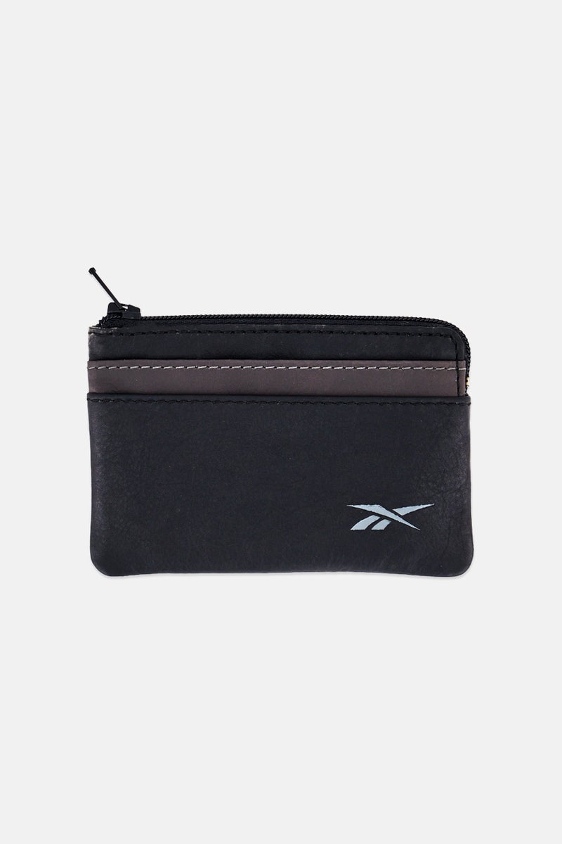 Reebok Men Brand Logo Wallet, Black - Image 1