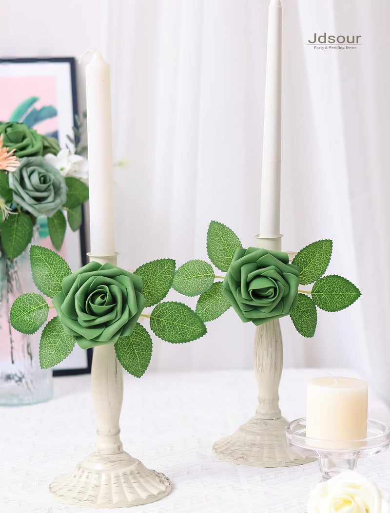 Jdsour 25Pcs Artificial Flower - Image 5