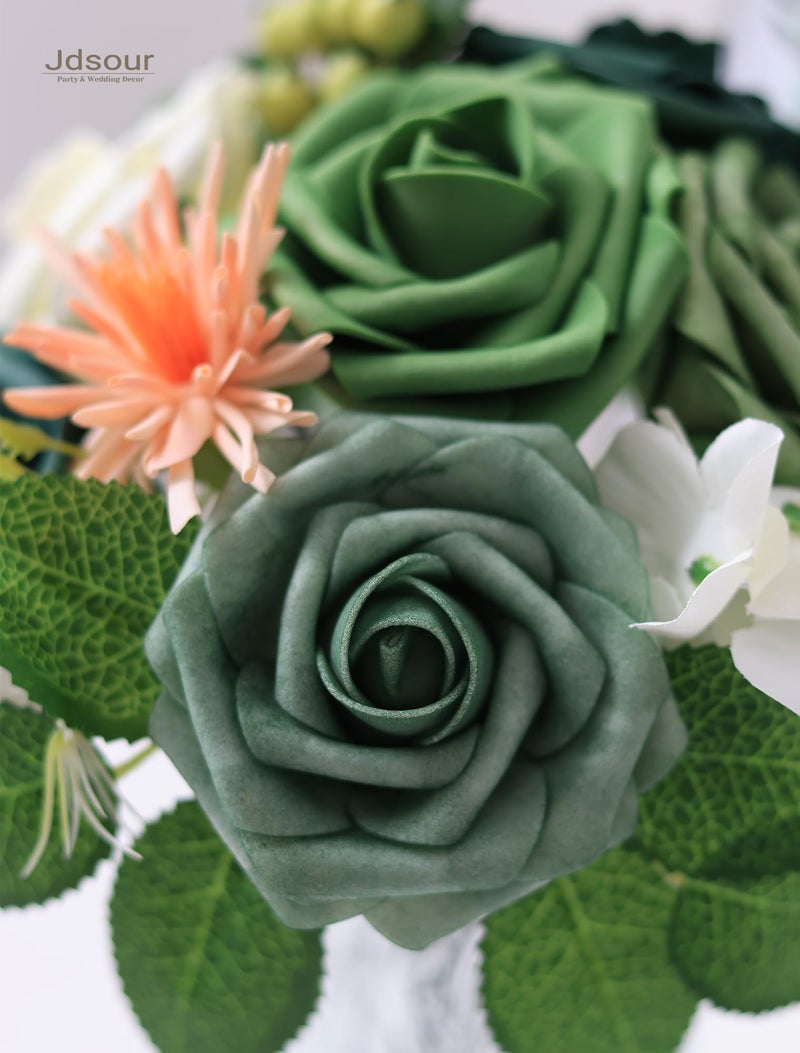 Jdsour 25Pcs Artificial Flower - Image 4