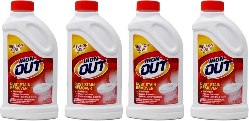 IronOut مسحوق مزيل بقع الصدأ IO30N، زجاجة 1 رطل 12 أونصة، 2 عددي (عبوة من 2) - Image 1