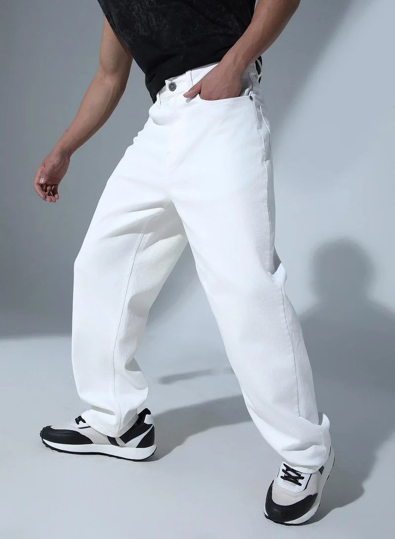 Hubberholme  Ecru Jeans For Men for Men | Best Price UAE
