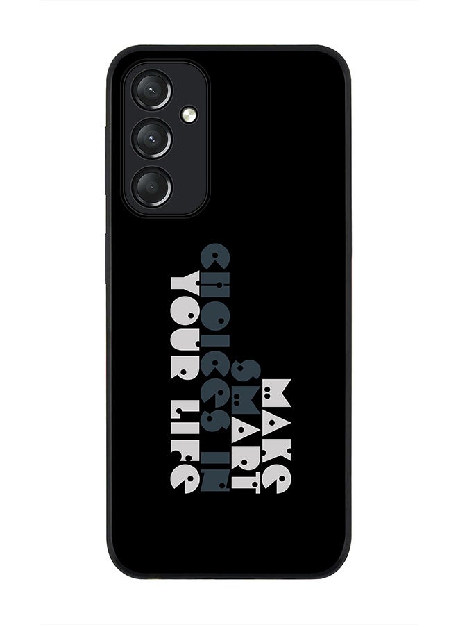 Stylizedd Rugged Black edge case for Samsung Galaxy A05s, Slim fit Soft Case Flexible Rubber Edges Anti Drop TPU Gel Thin Cover- Make Art Your Life - Image 1