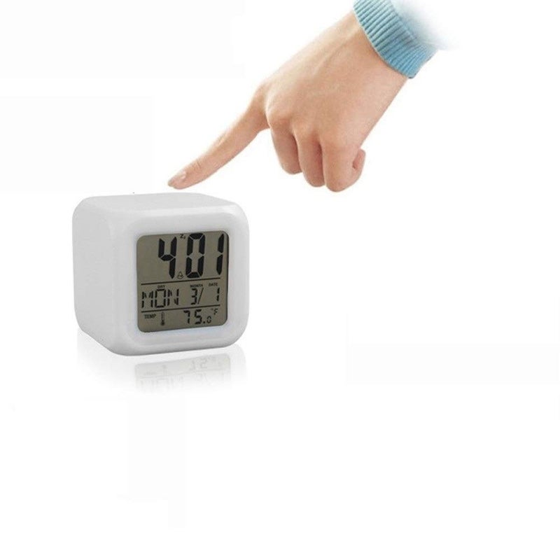 Naivete Magical Led ColorChange Alarm ClockMulti Color 1pc - Image 4