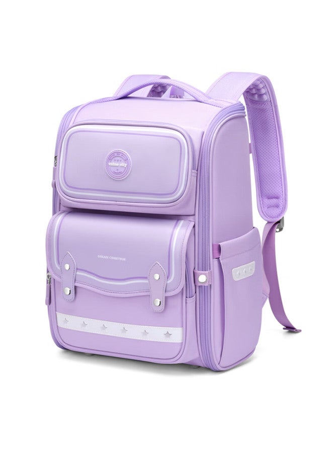 Ninth Castle The Ninth Castle Elementary School Backpack, Spine Protection, Lightweight Children's Backpack, Water-resistant, Large Capacity, For Boys And Girls - Image 1
