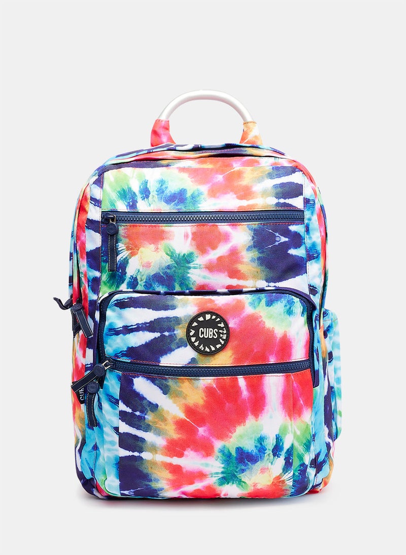 CUBS Kids Unisex Tie Dye Backpack  - Image 1
