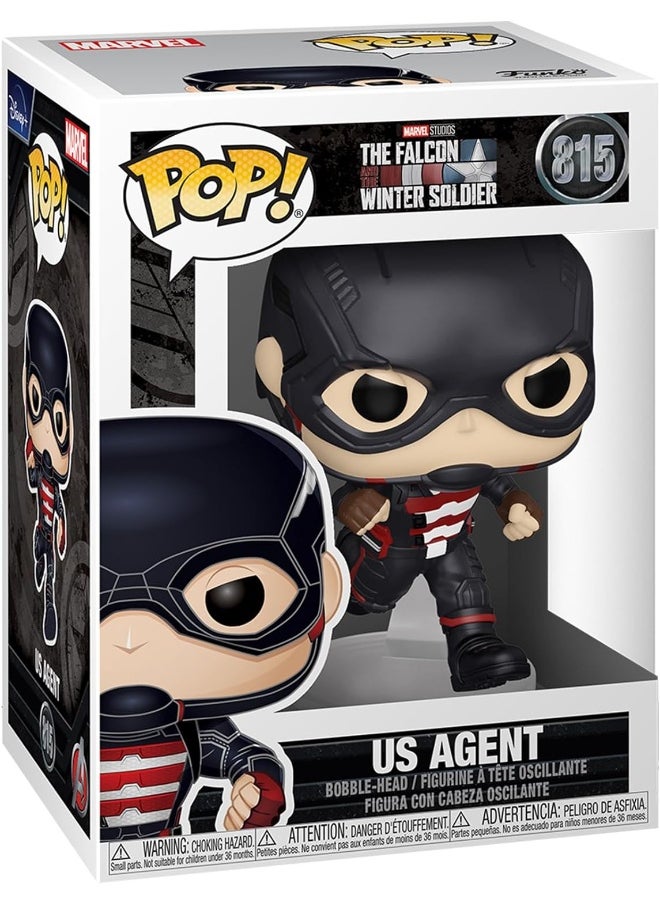 Funko The Falcon and Winter Soldier US Agent Pop! Vinyl Figure  - Image 1