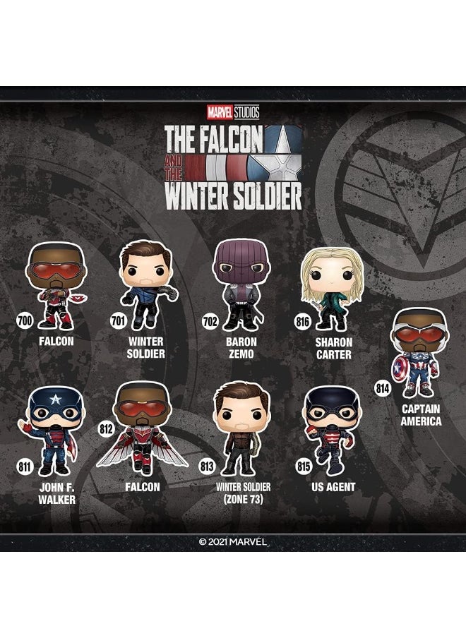 Funko The Falcon and Winter Soldier US Agent Pop! Vinyl Figure  - Image 3