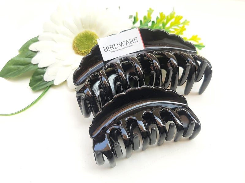 BIRDWARE Medium-Size Multi Color Imported Acrylic Material Butterfly Hair Clips For Women | Hair Clutchers - Image 5