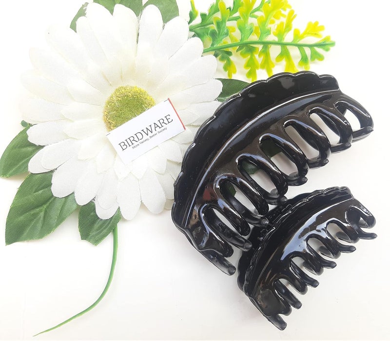 BIRDWARE Medium-Size Multi Color Imported Acrylic Material Butterfly Hair Clips For Women | Hair Clutchers - Image 3