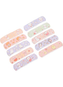 SUPVOX SUPVOX 1 Box of Adhesive Bandages for Kids - Cartoon Animal Designs, Breathable Knuckle Stickers for Cuts and Scrapes - 120 Count 