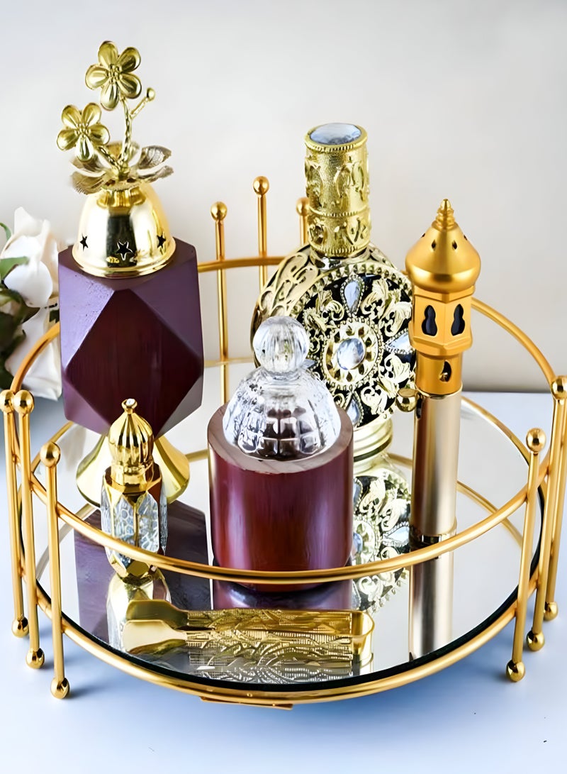 Elegant Design Incense Burner Set Arabic Oud Holder for Home and Office Fragrance - Image 1