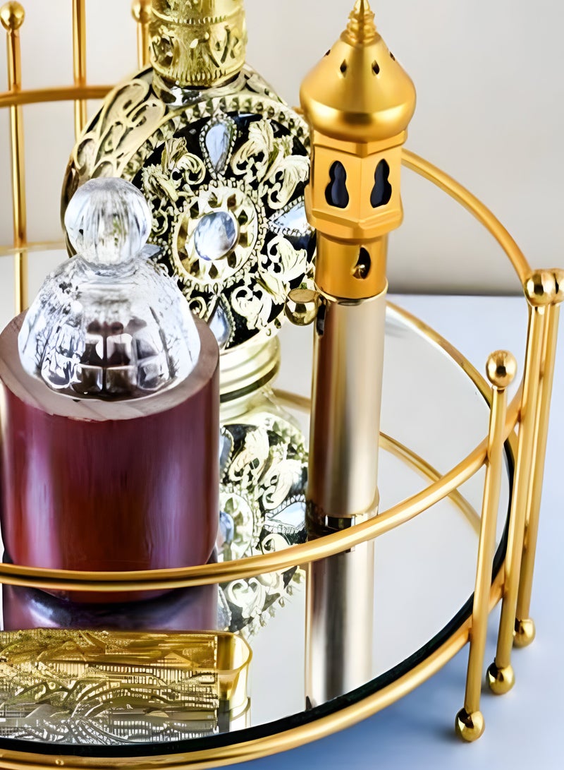 Elegant Design Incense Burner Set Arabic Oud Holder for Home and Office Fragrance - Image 2