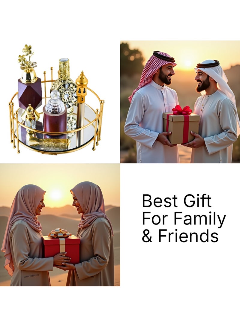 Elegant Design Incense Burner Set Arabic Oud Holder for Home and Office Fragrance - Image 4