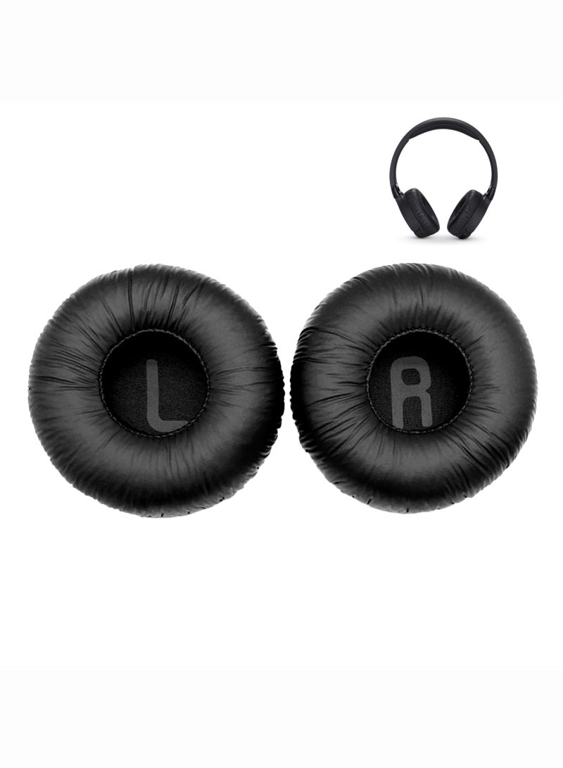 OULIYO Replacement Headphone Pads Wireless Headphones 70mm Headphone Earpad Covers Compatible with JBL Tune 600BT T520BT T510BT T500BT T450, Ear Cushions Round Soft Sponge Replacement Ear Pads(2 Pack)  - Image 1