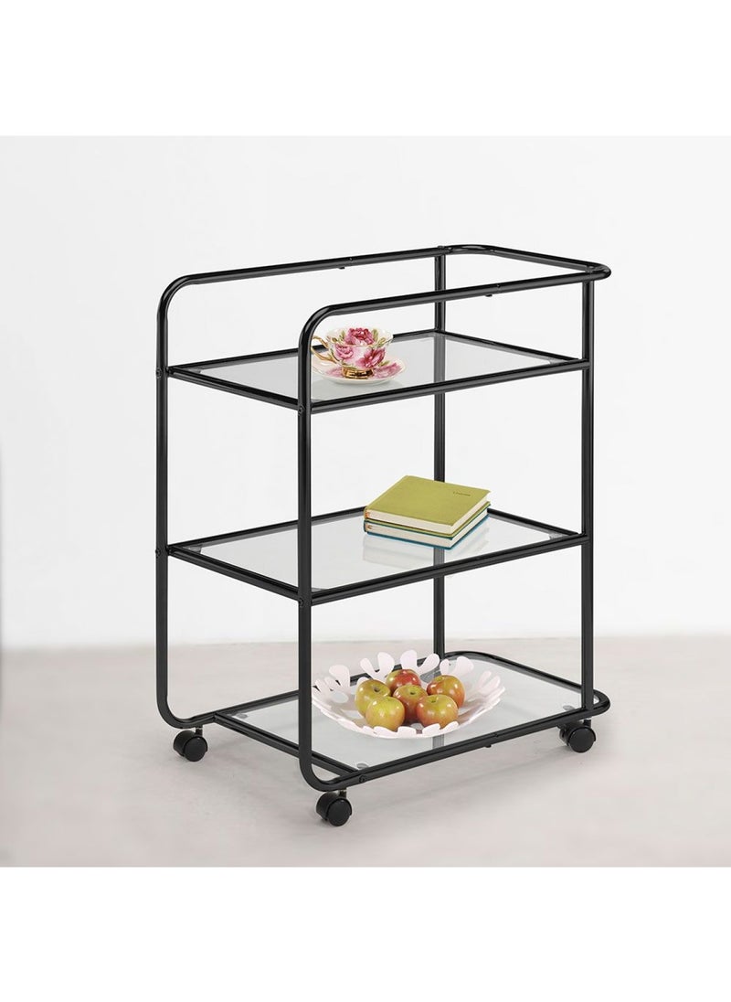 DANUBE HOME Cosimo 3 Tier Serving Trolley  - Image 1