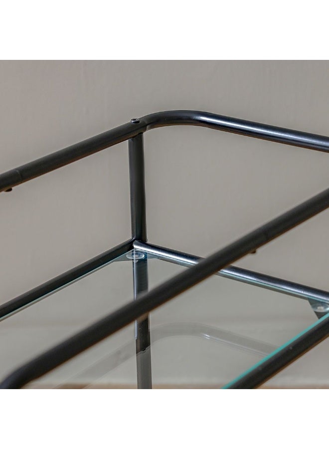 DANUBE HOME Cosimo 3 Tier Serving Trolley - Image 2