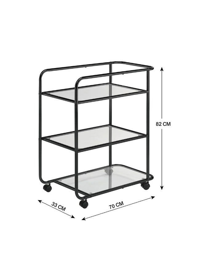 DANUBE HOME Cosimo 3 Tier Serving Trolley - Image 5