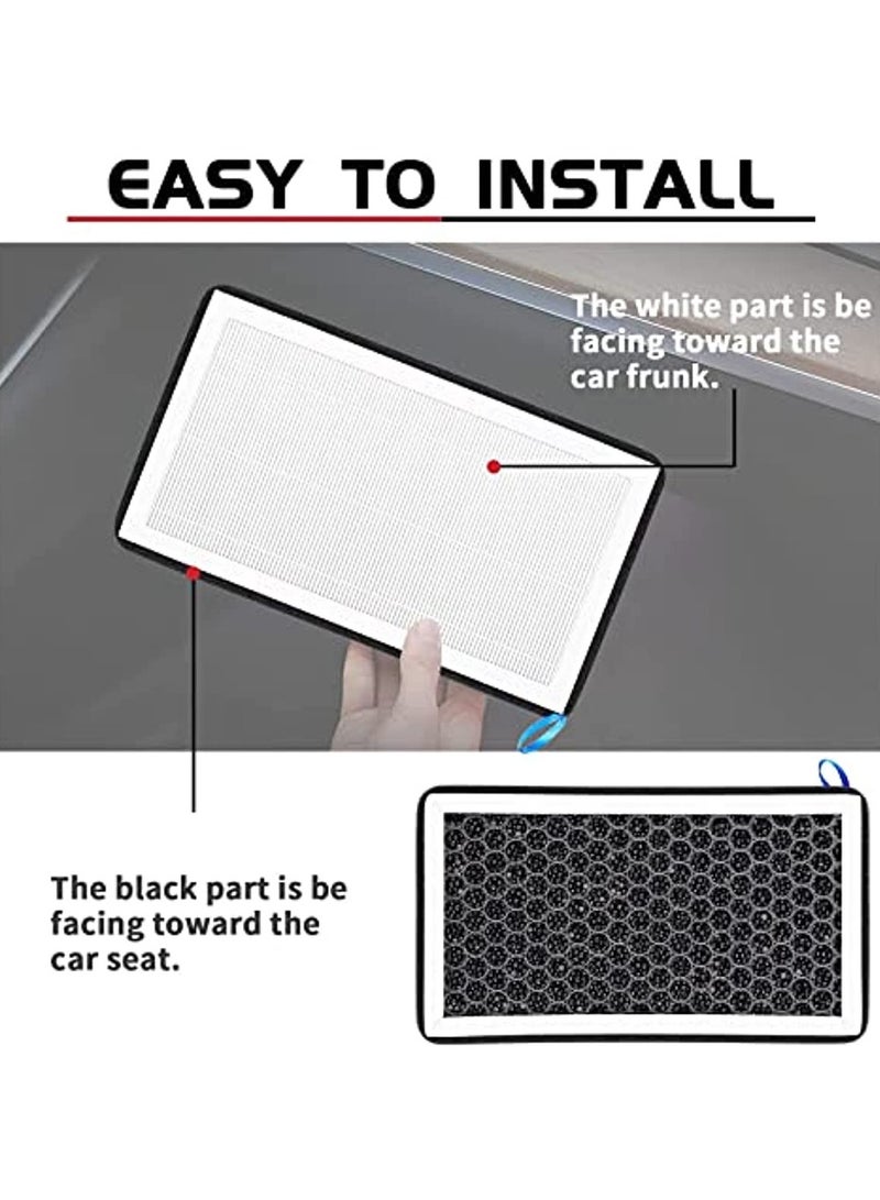 Generic Air Filter For Tesla Model 3 Model Y HEPA 2 Pack Cabin Air Filter HEPA For Tesla Model 3 Model Y Tesla Air Conditional Replacement Cabin Air Filter  - Image 4