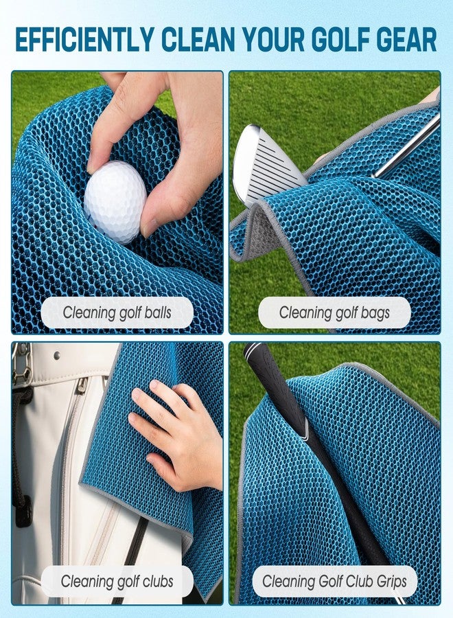 MOSTY Greenside Magnetic Golf Towel, Ultra-Absorbent Microfiber Golf Towel - Image 4