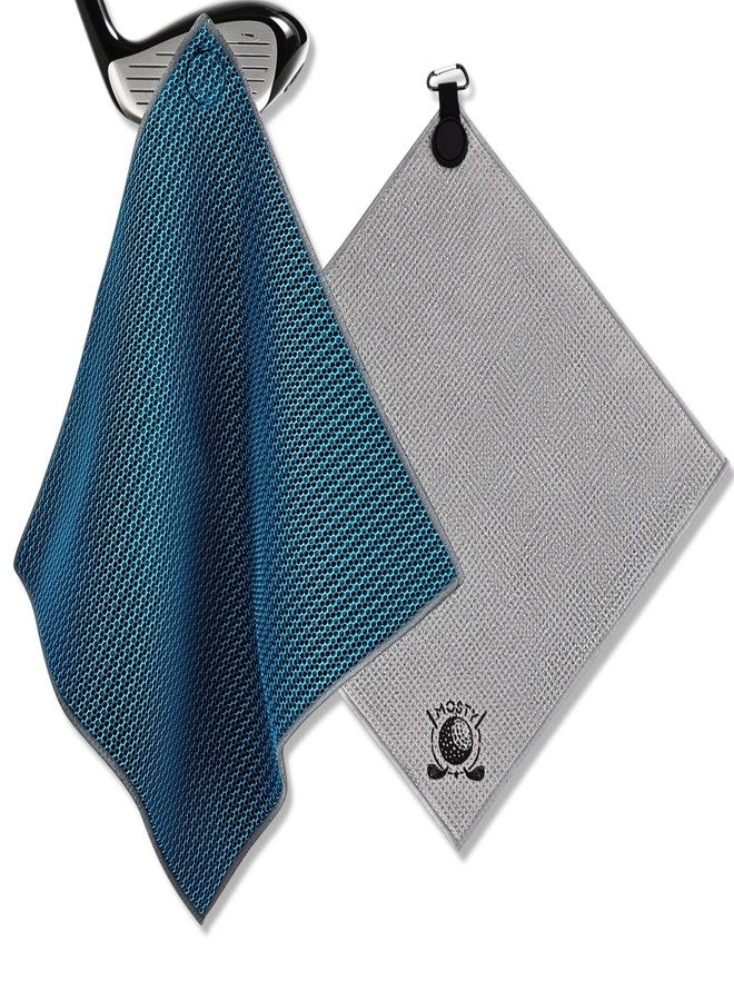 MOSTY Greenside Magnetic Golf Towel, Ultra-Absorbent Microfiber Golf Towel - Image 1