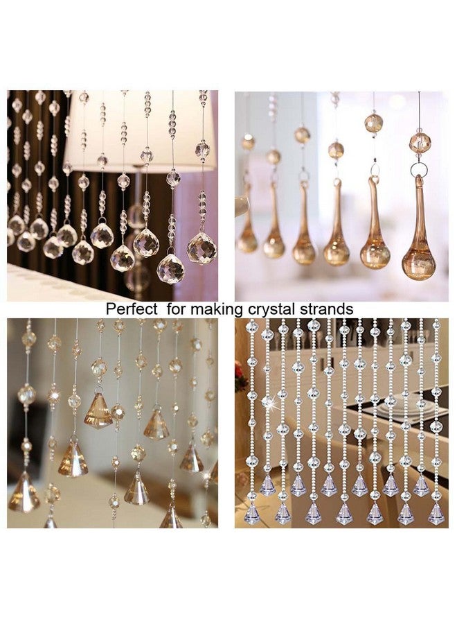Fushing 100Pcs Stainless Split Rings Crystal Chandeliers Connectors For Chandelier Curtainsuncatchers Crystal Garlandnecklaces Keys Earrings Jewelry Making And Craft Ideas(12Mm) - Image 5
