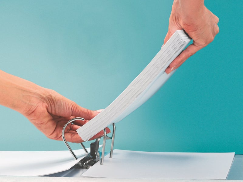 LEITZ ملف ليفر آرتش A4 بزاوية 180° 80 مم أصفر - عبوة من 3 - Image 5