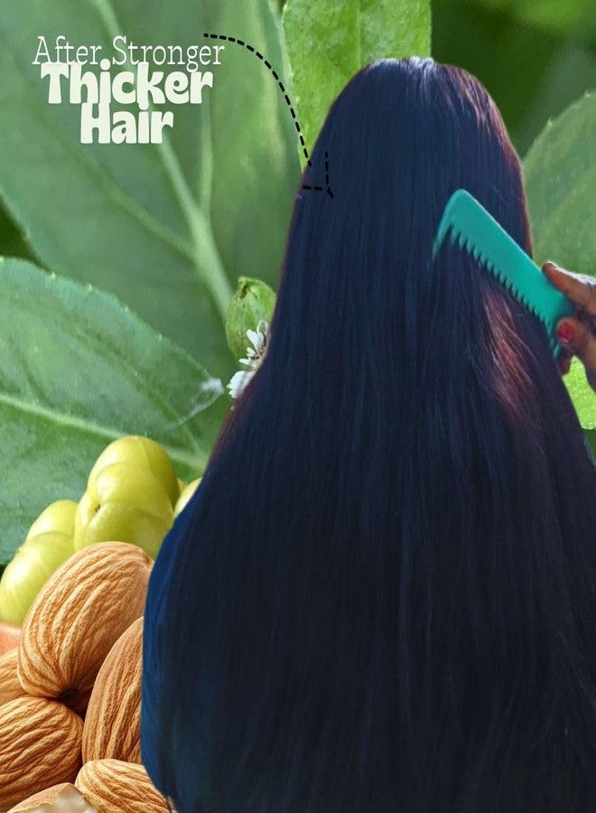 BOTANTICA Herbals Anti Hair Fall Hair Oil, Bhringaraja & Amla 100ml - Image 3